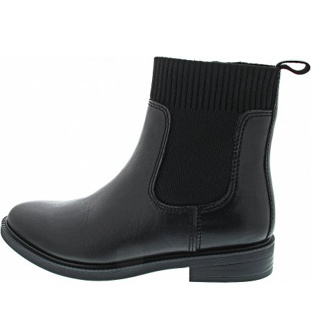 Marco Tozzi Damen Chelsea Boot In Black Marco Tozzi Damen Chelsea Boot In Black